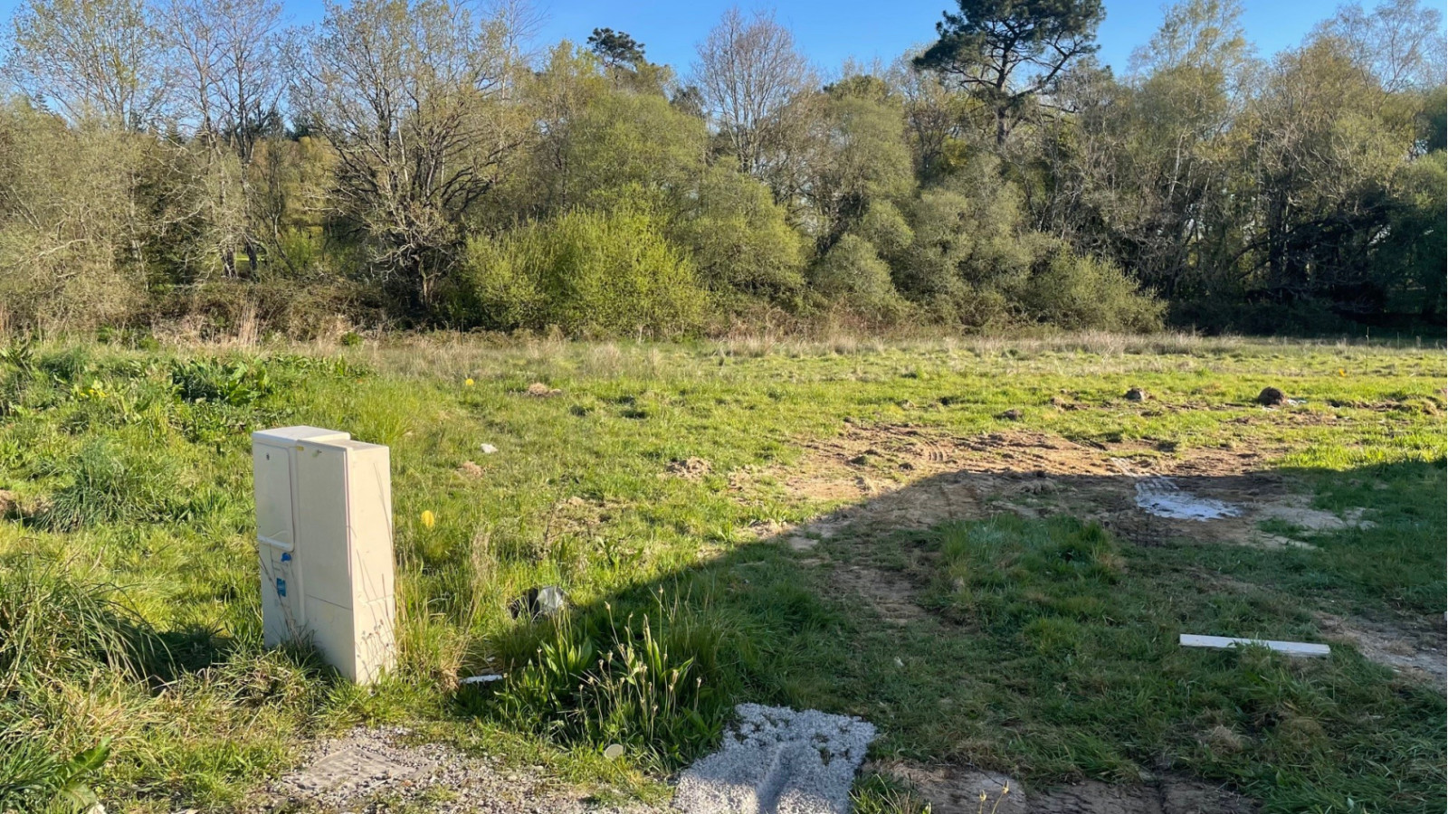 Terrain constructible de 380m2 à Clohars-Carnoët