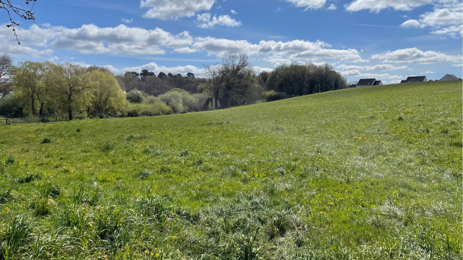 Terrain constructible de 630m2 à Quimperlé