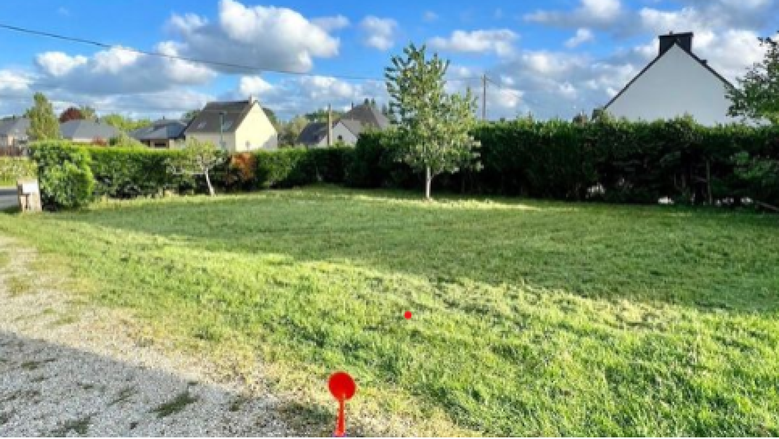 Terrain constructible de 388m2 à Plouharnel