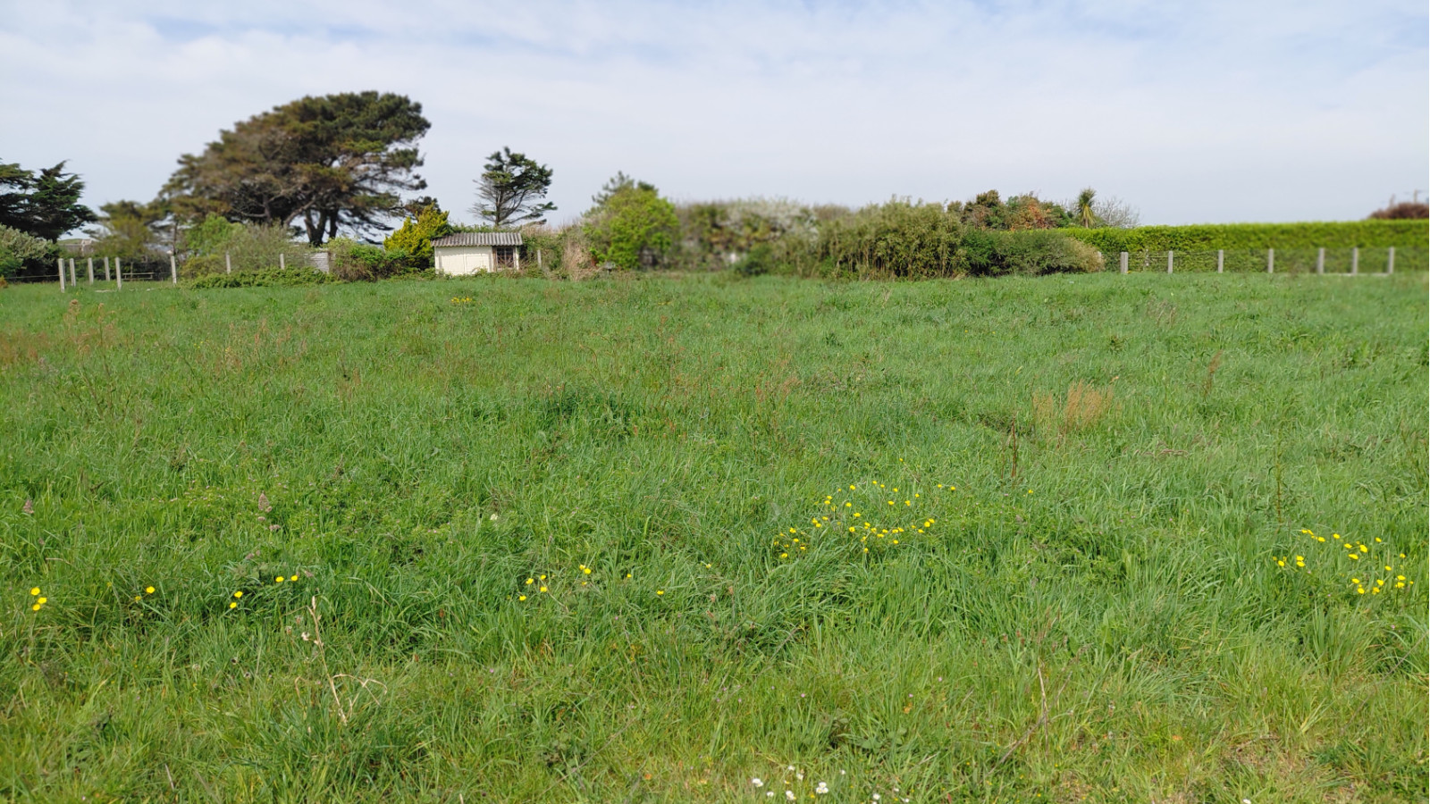 Terrain constructible de 378m2 à Gâvres