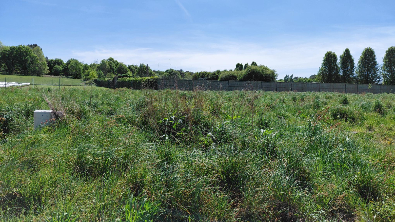 Terrain constructible de 357m2 à Sainte-Hélène