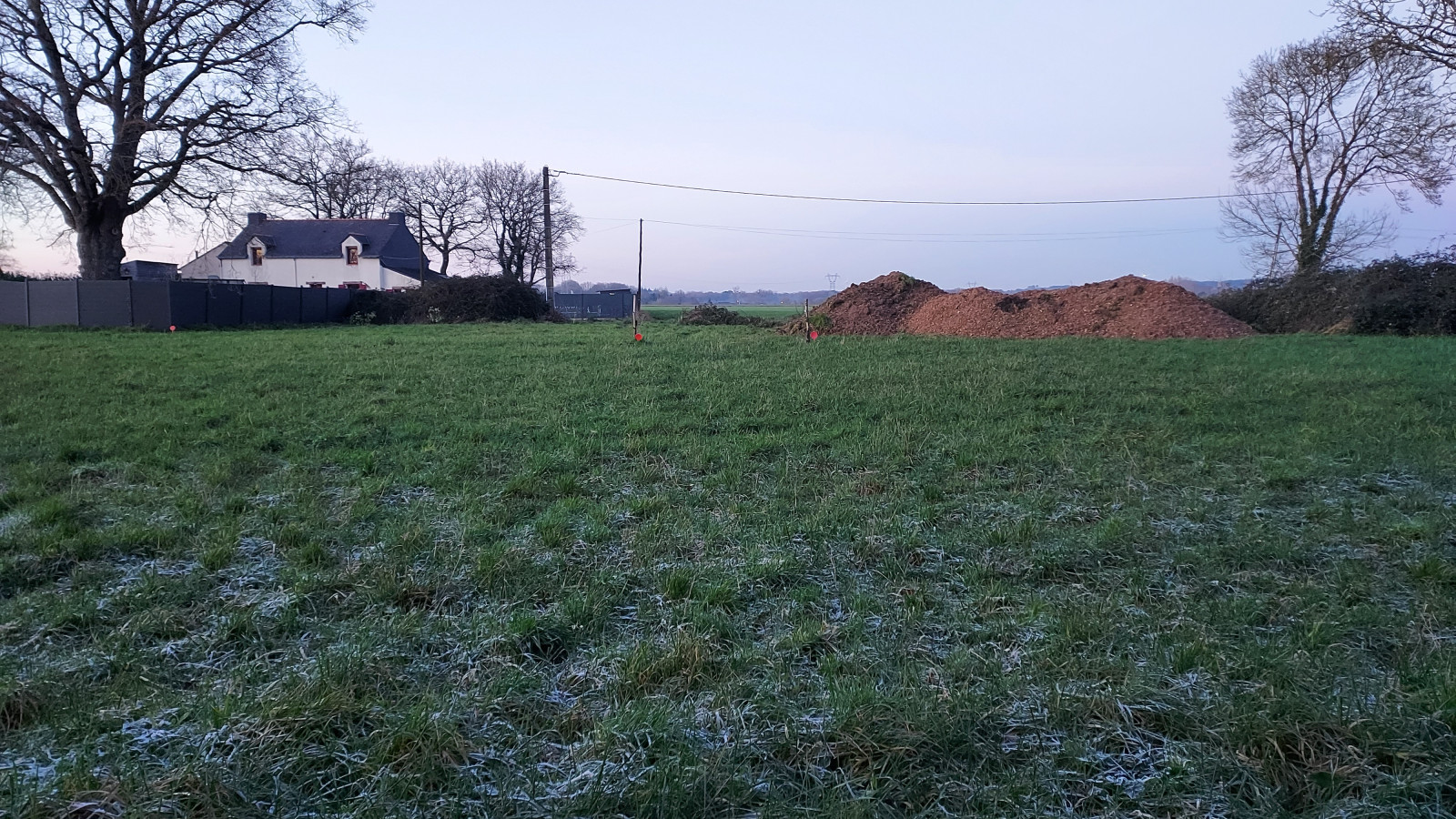 Terrain constructible de 250m2 à Trignac