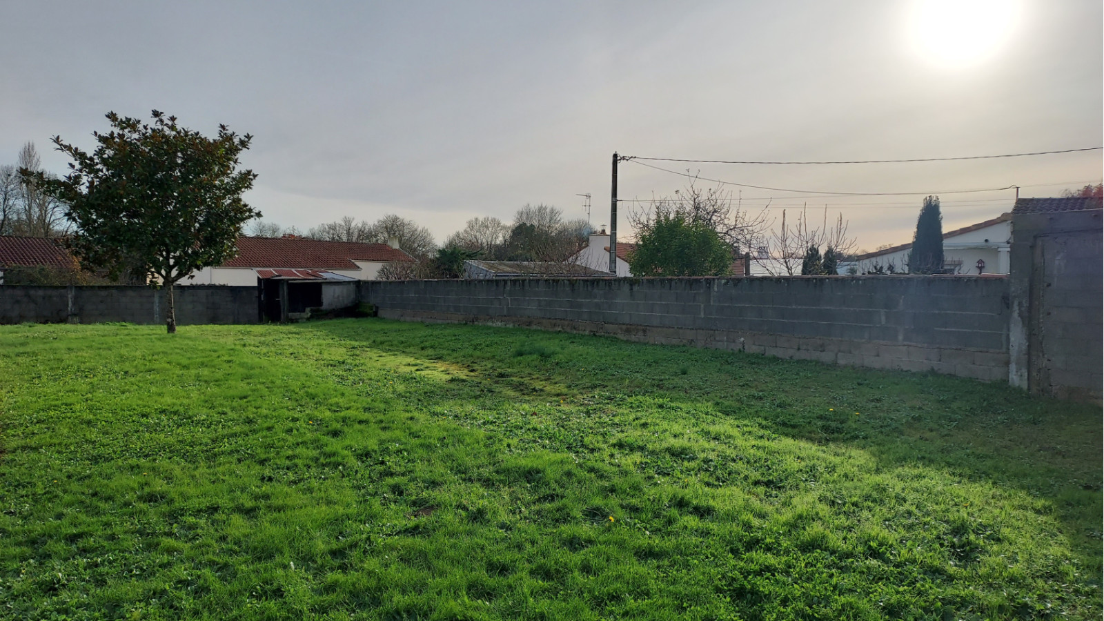 Terrain constructible de 400m2 à Vertou