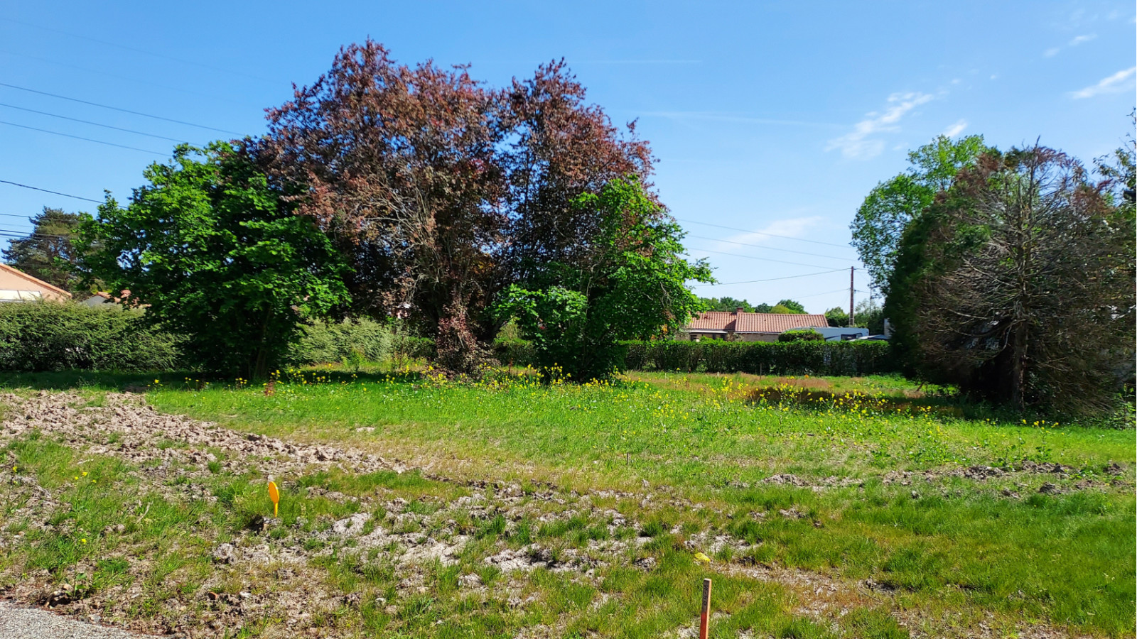 Terrain constructible de 567m2 à Basse-Goulaine