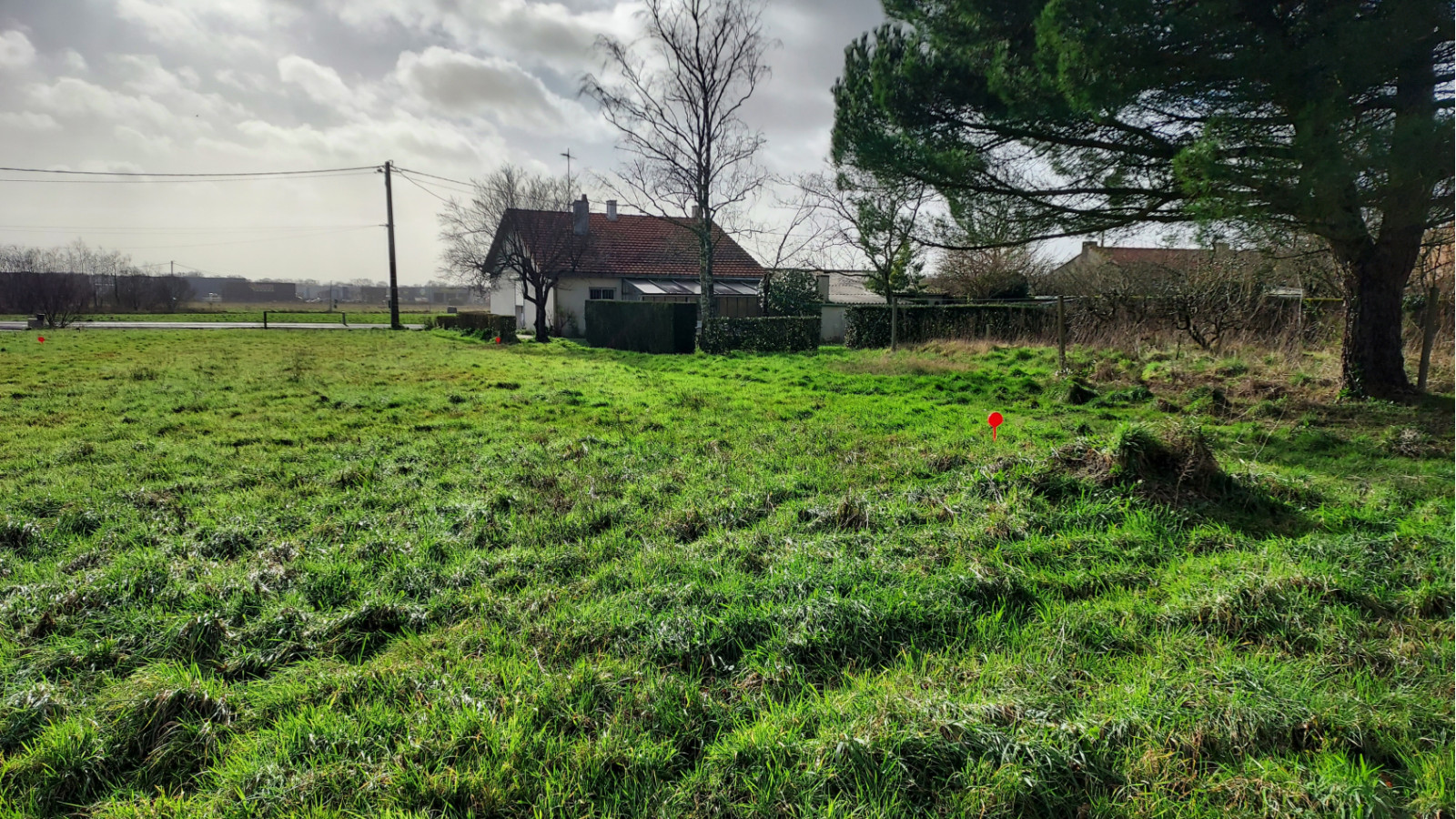 Terrain constructible de 445m2 à Pont-Saint-Martin