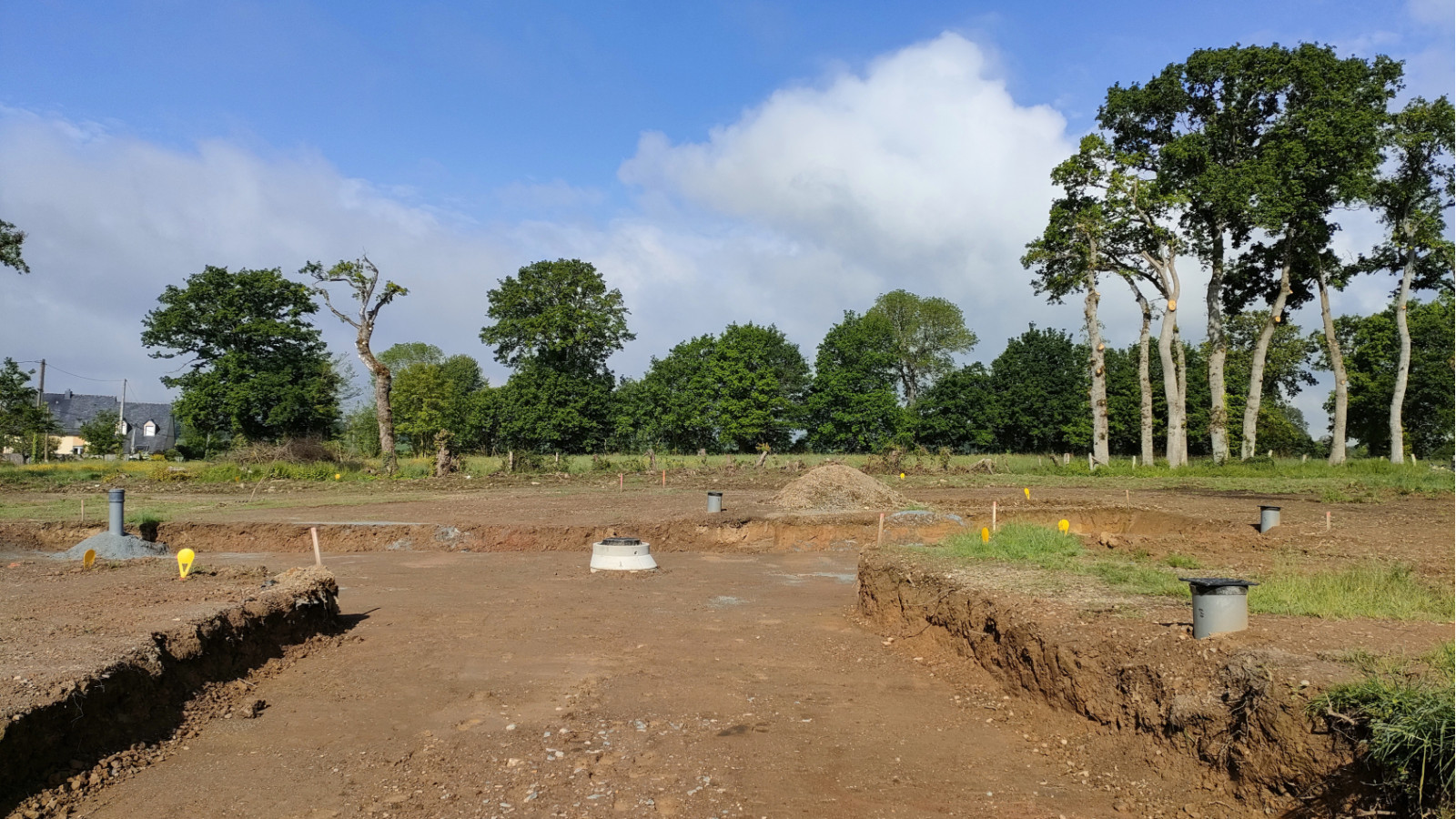 Terrain constructible de 300m2 à Plélan-le-Grand