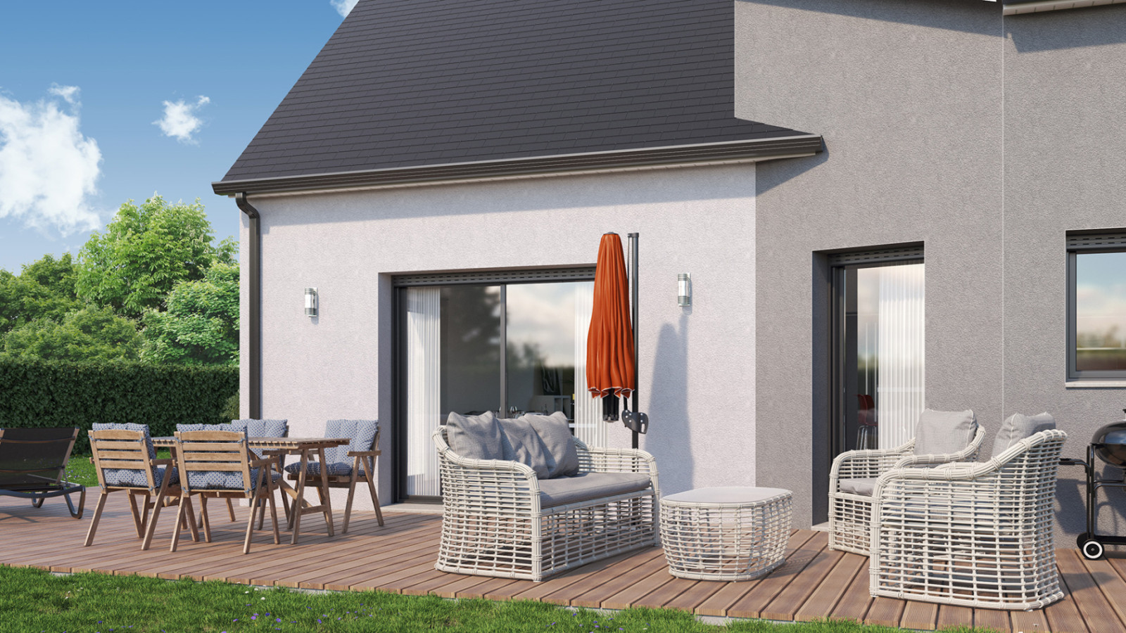 Maison neuve à Saint-Herblain avec 4 chambres sur terrain de 386m2 / image 5