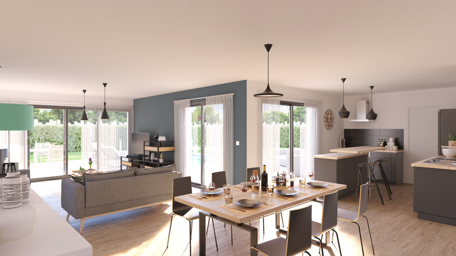 Maison neuve à La Bernerie-en-Retz avec 4 chambres sur terrain de 1035m2 / image 6