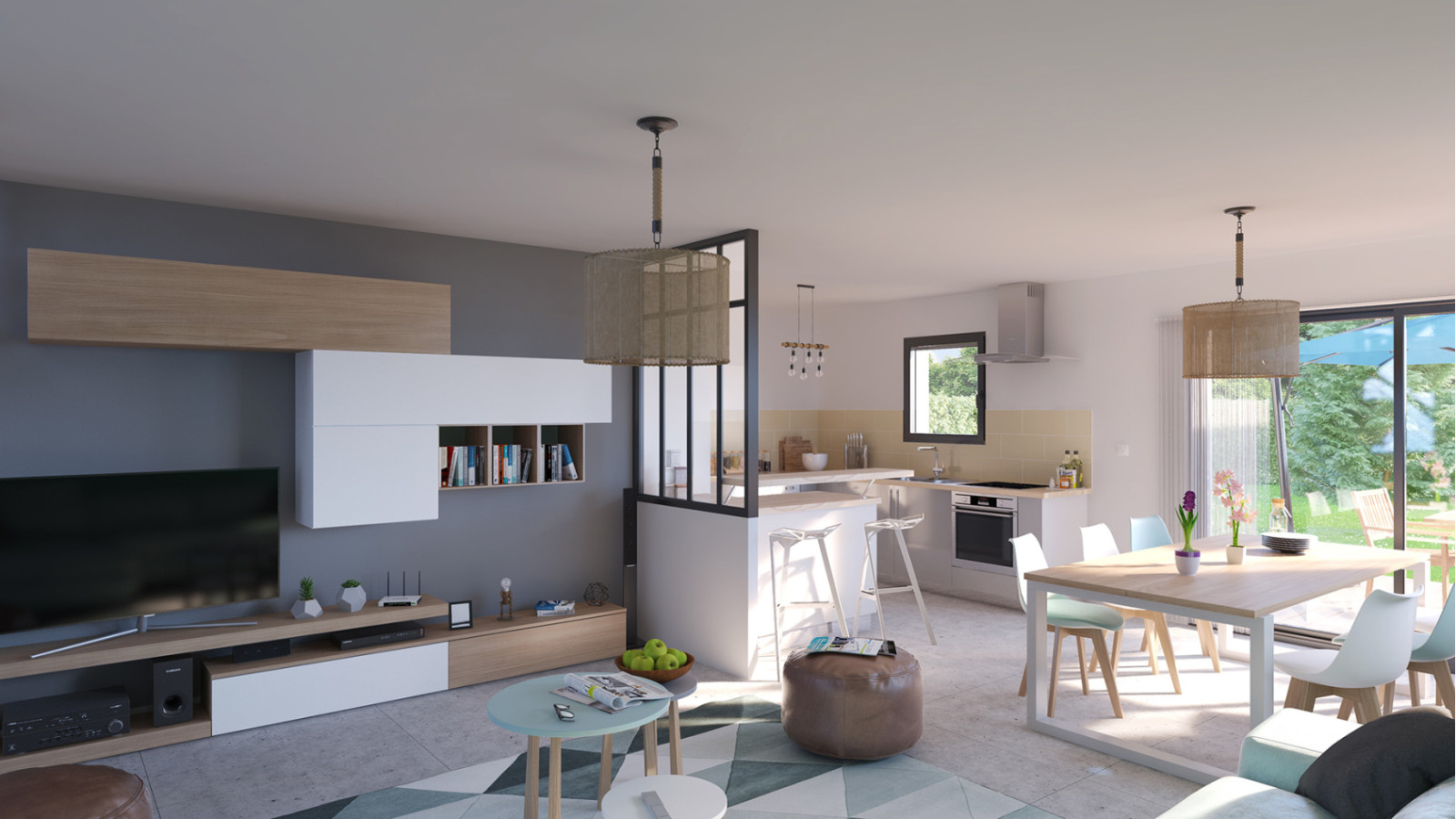 Maison neuve à Le Loroux-Bottereau avec 3 chambres sur terrain de 472m2 / image 6