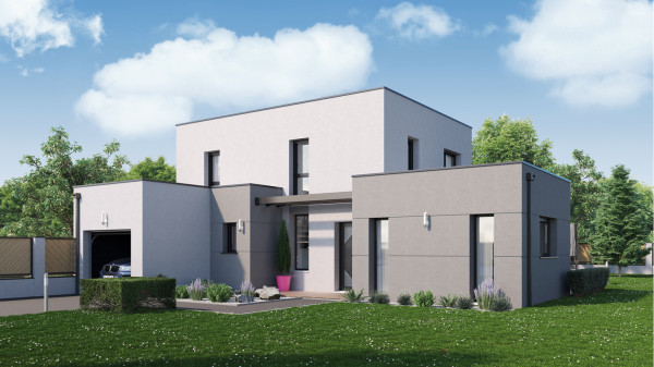 Maison neuve à Séné avec 4 chambres sur terrain de 1200m2 - image 2