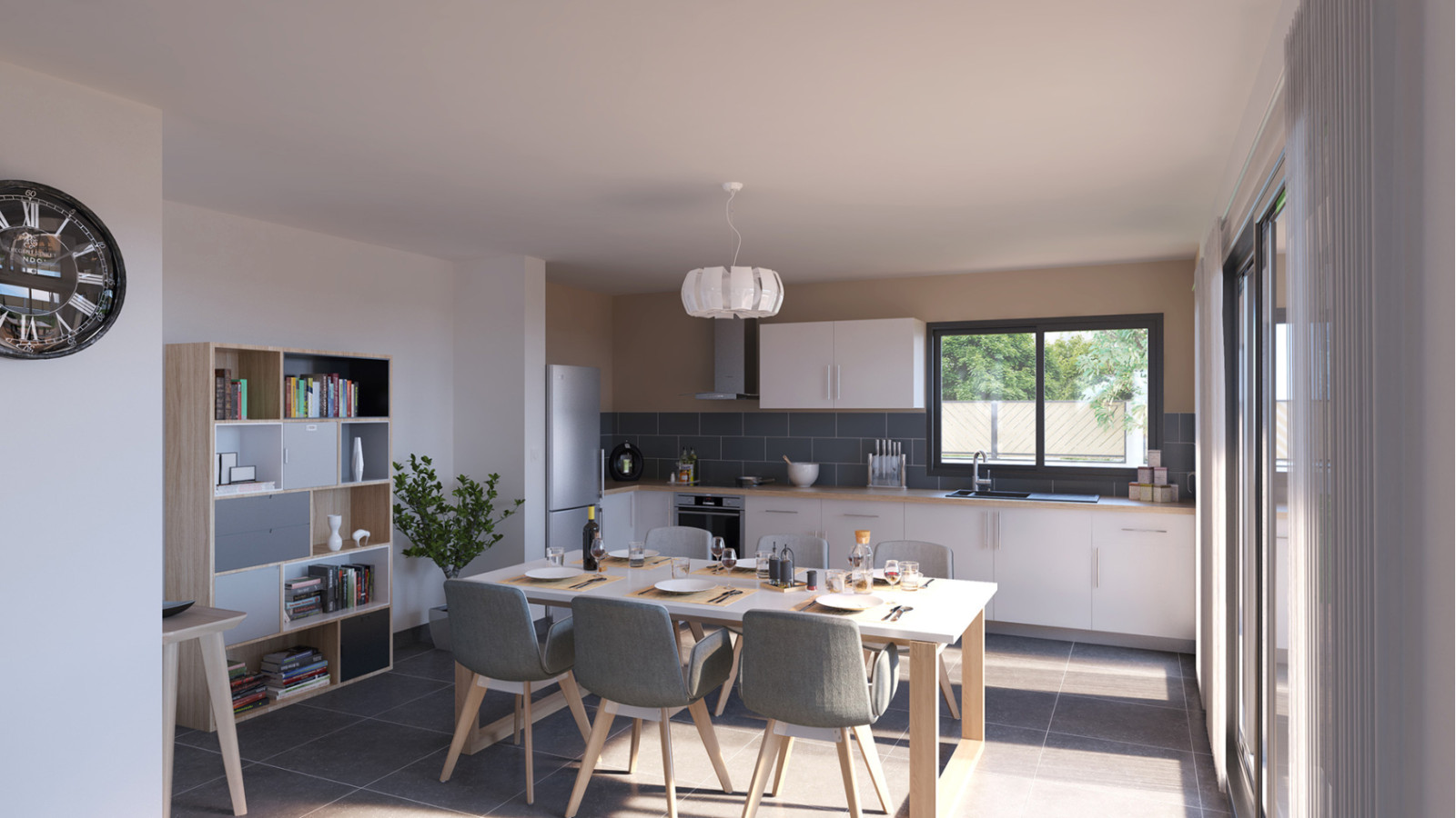 Maison neuve à Séné avec 4 chambres sur terrain de 1200m2 / image 6