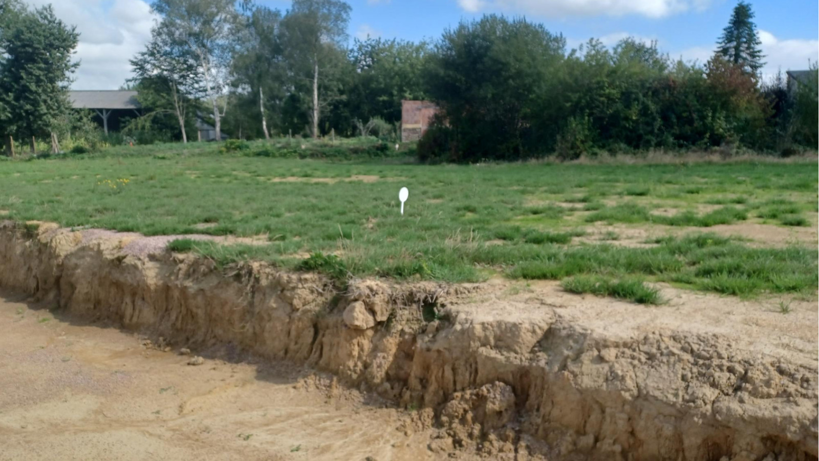 Terrain constructible de 217m2 à Vitré
