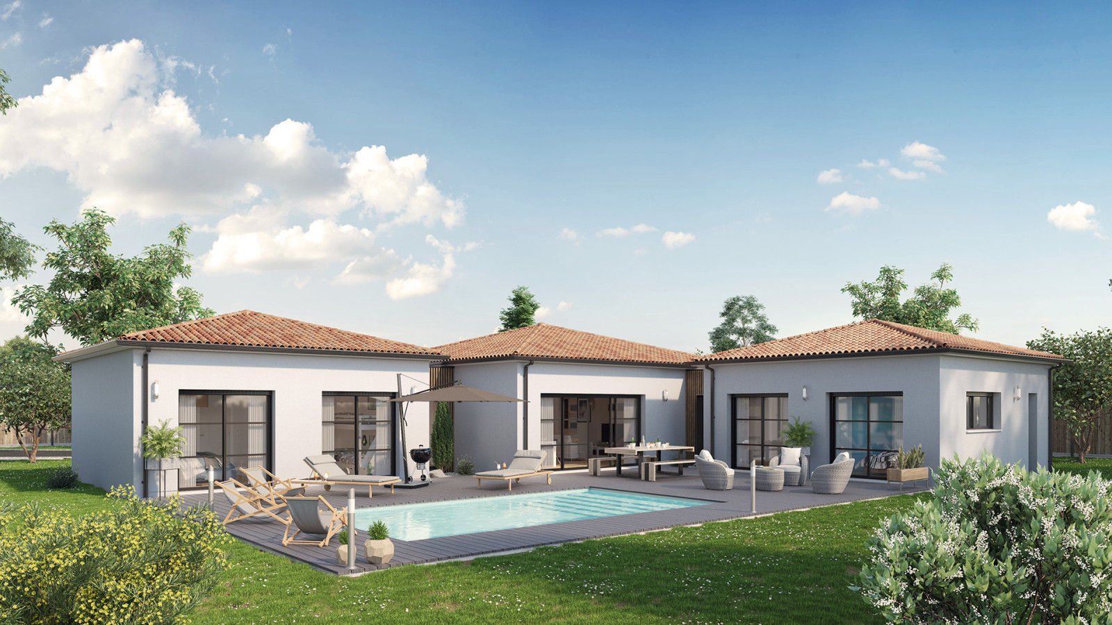 Maison neuve à Préfailles avec 4 chambres sur terrain de 1600m2 / image 2