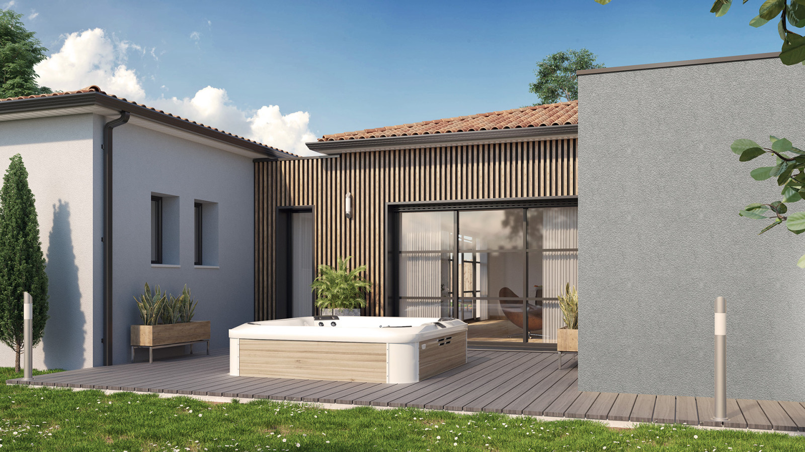 Maison neuve à Préfailles avec 4 chambres sur terrain de 1600m2 / image 4