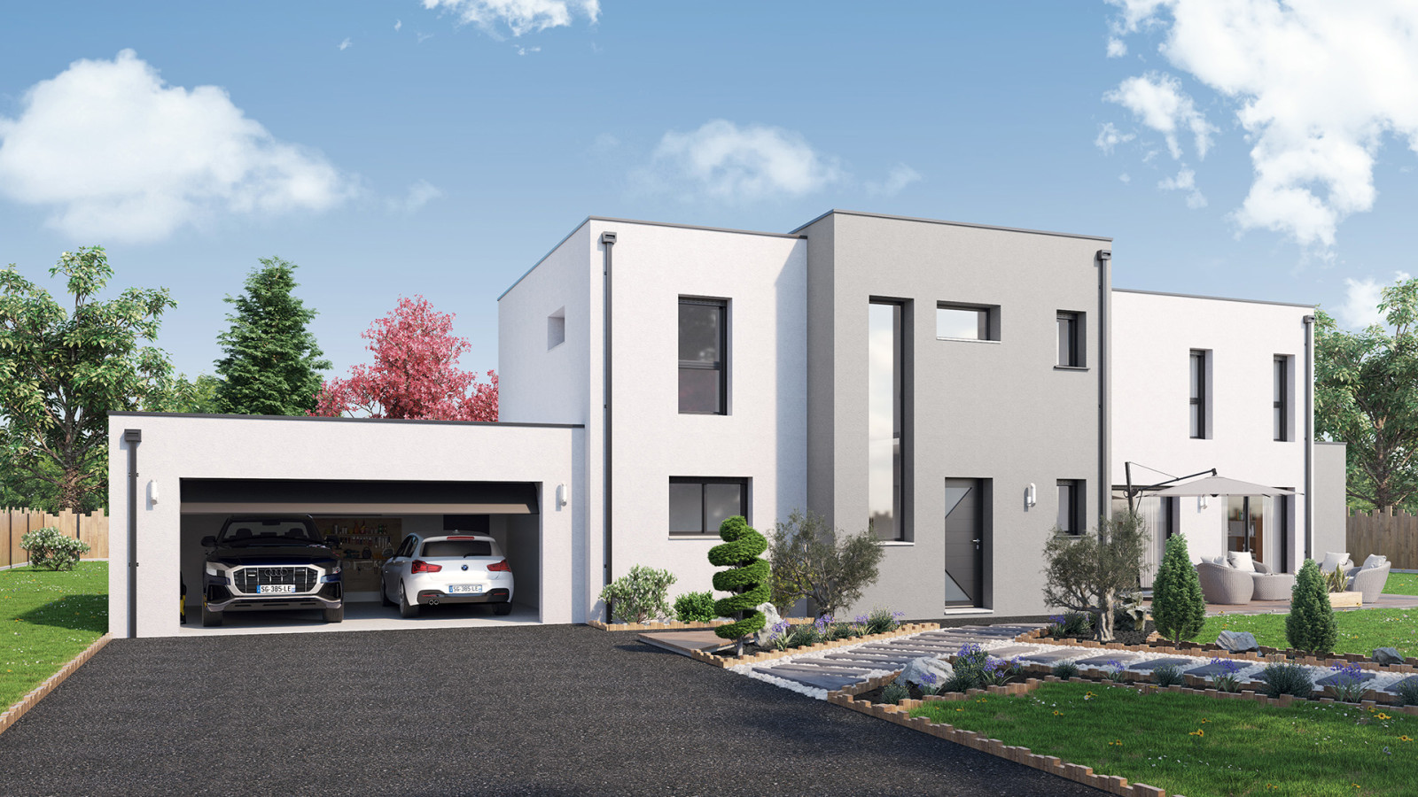 Maison neuve à Locoal-Mendon avec 4 chambres sur terrain de 664m2 / image 3