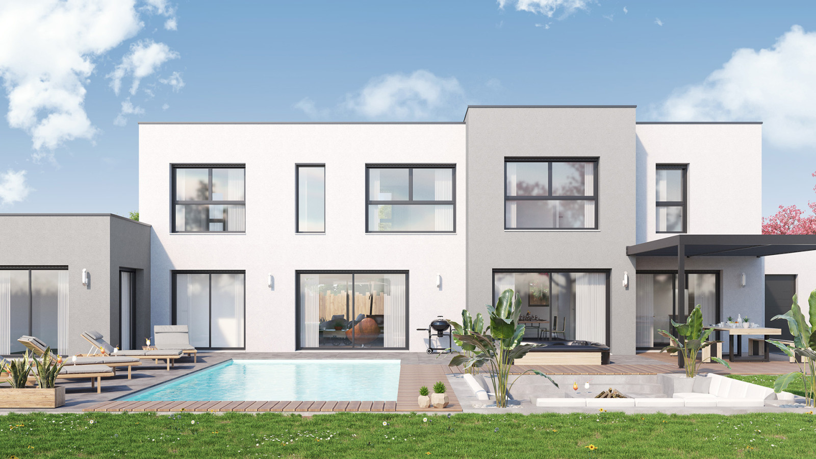 Maison neuve à Locoal-Mendon avec 4 chambres sur terrain de 664m2 / image 4