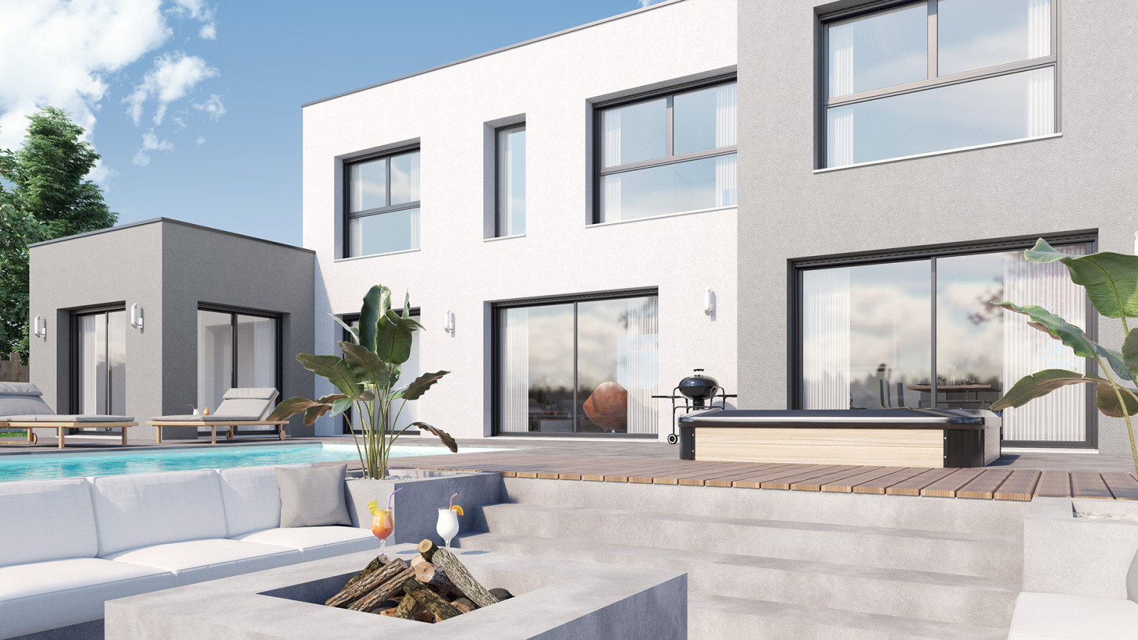 Maison neuve à Locoal-Mendon avec 4 chambres sur terrain de 664m2 / image 6