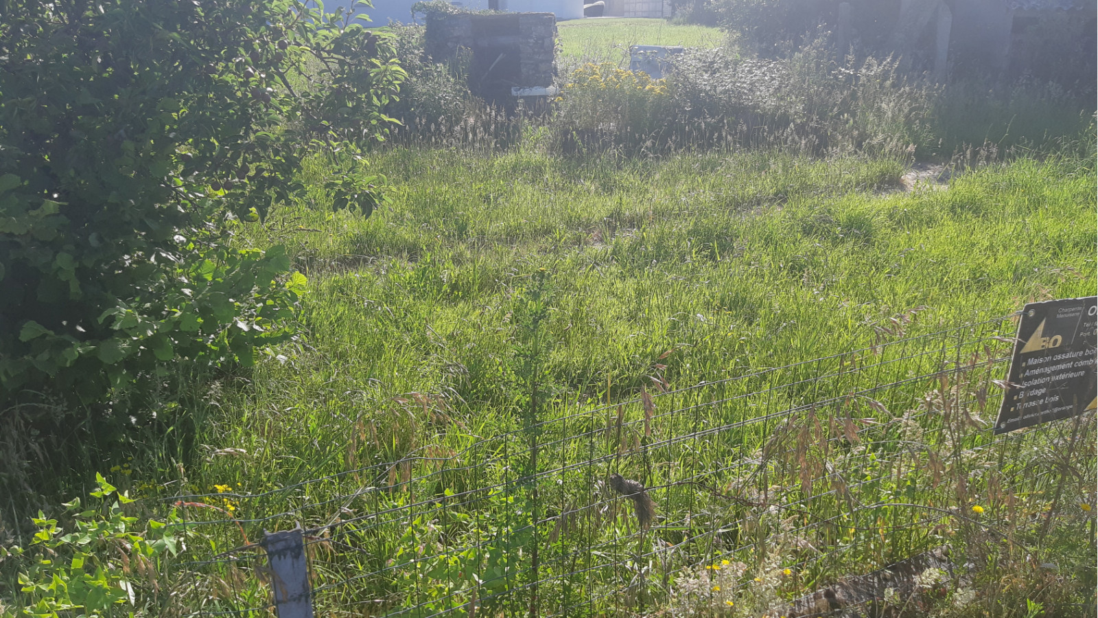 Terrain constructible de 550m2 à Drefféac