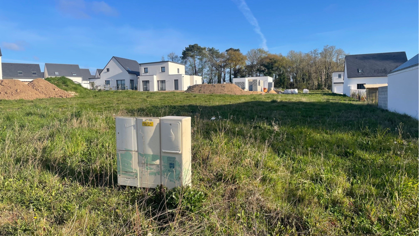 Terrain constructible de 466m2 à Kervignac
