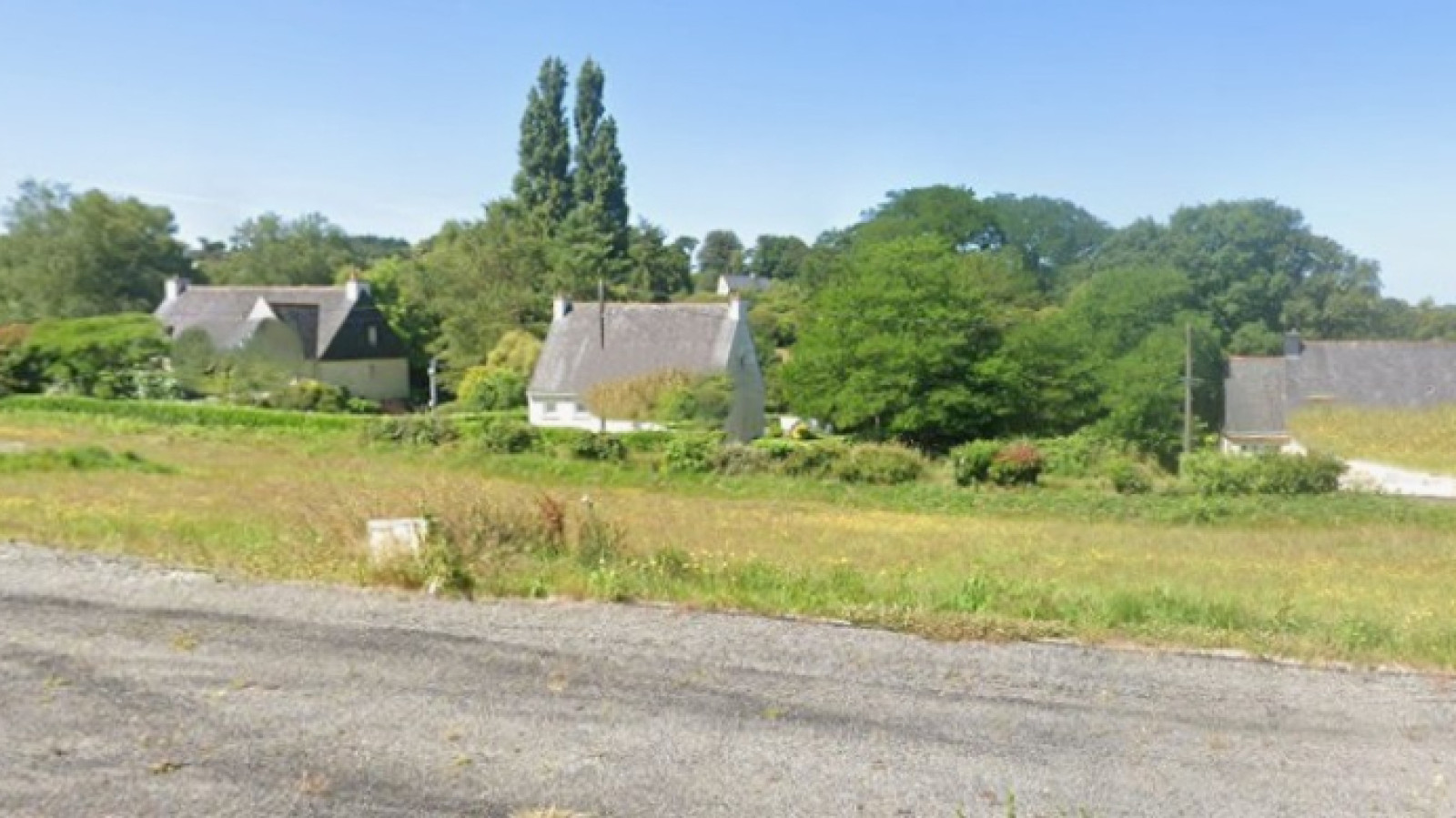 Terrain constructible de 515m2 à Berné