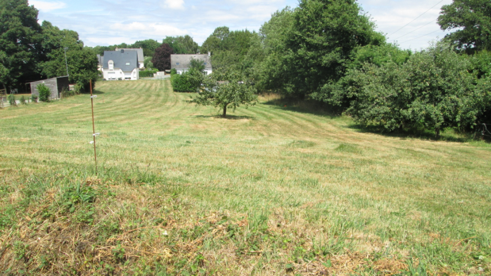 Terrain constructible de 1000m2 à Missillac
