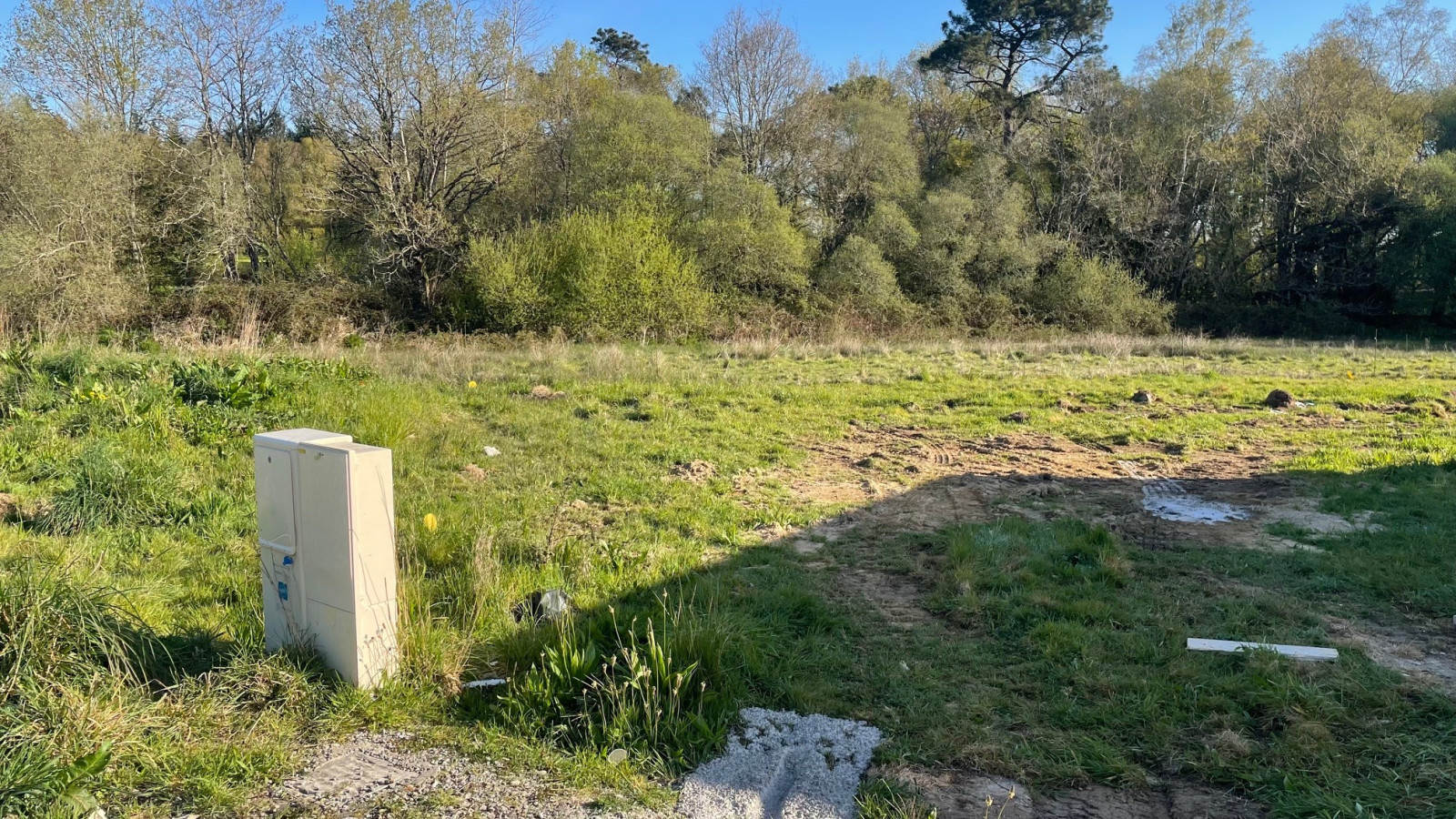 Terrain constructible de 282m2 à Kervignac