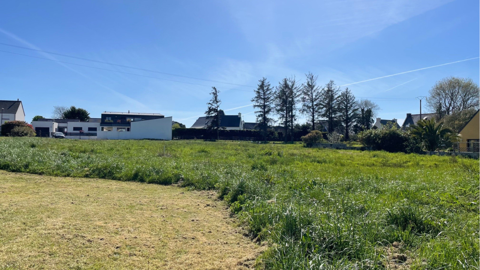 Terrain constructible de 245m2 à Belz