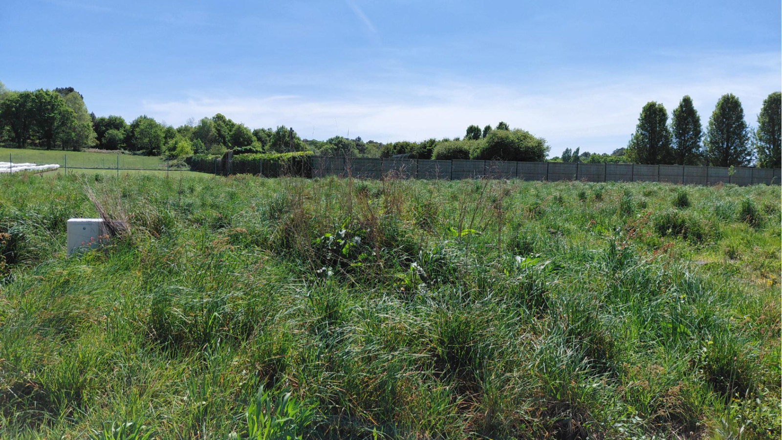 Terrain constructible de 494m2 à Sainte-Hélène