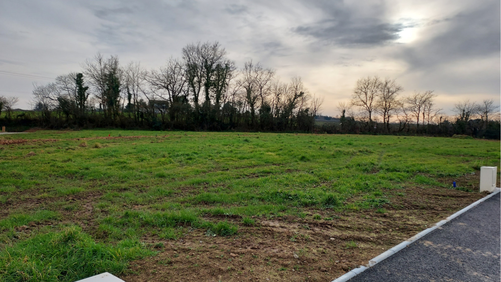 Terrain constructible de 515m2 à La Meilleraye-de-Bretagne
