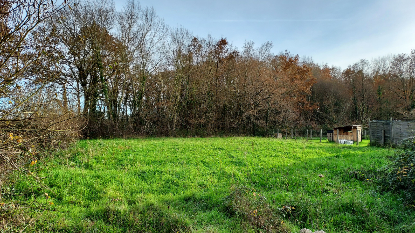 Terrain constructible de 520m2 à Notre-Dame-des-Landes
