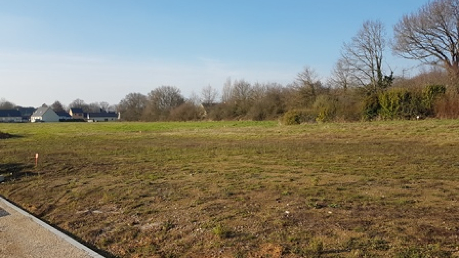 Terrain constructible de 286m2 à La Chevrolière