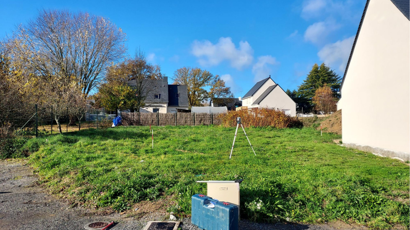 Terrain constructible de 475m2 à Beaucé