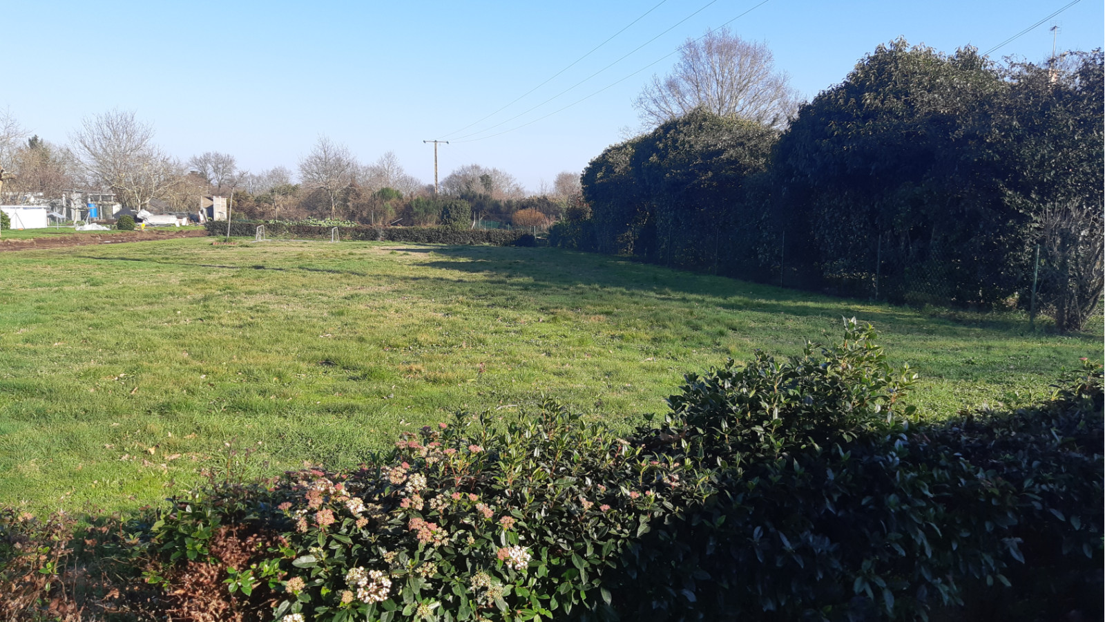 Terrain constructible de 1200m2 à Pontchâteau