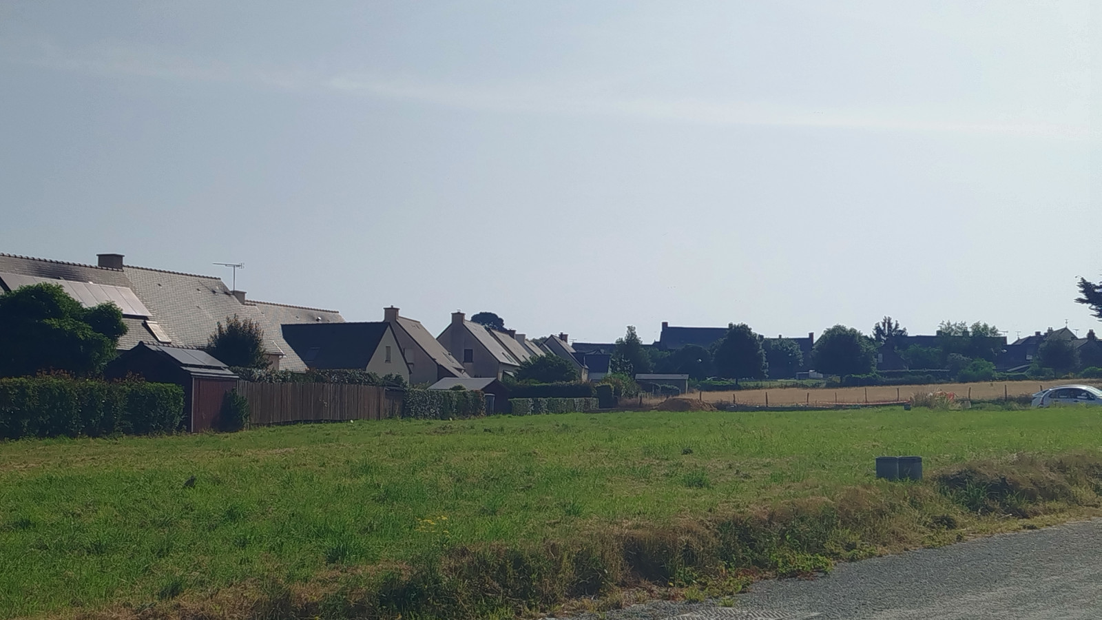 Terrain constructible de 300m2 à Le Verger