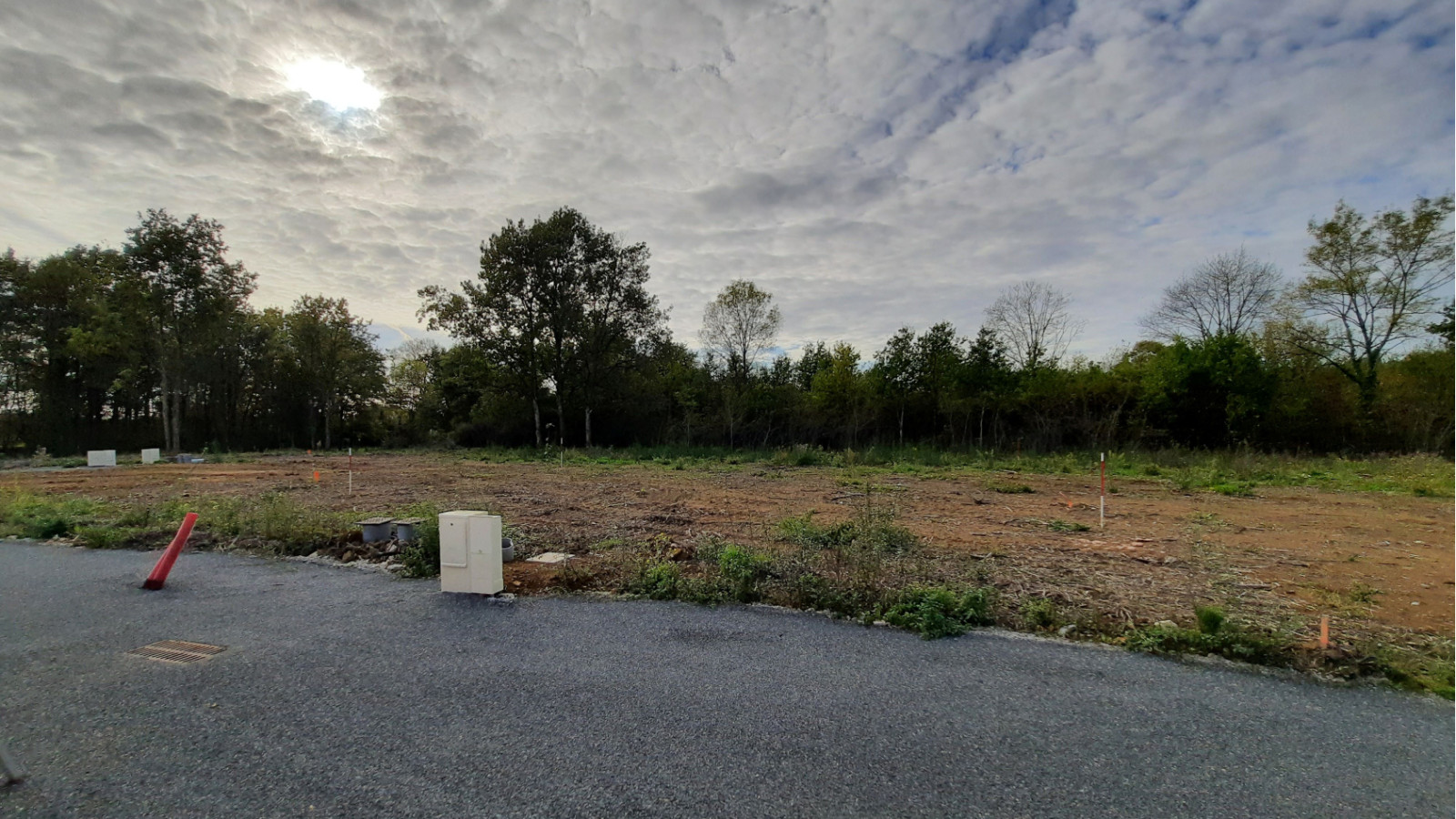 Terrain constructible de 217m2 à Vitré