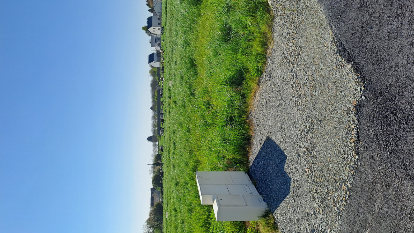 Terrain constructible de 396m2 à Guignen
