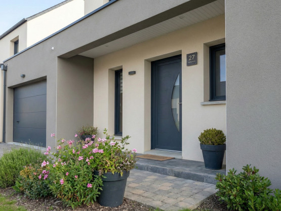 Maison contemporaine - Mortier Construction