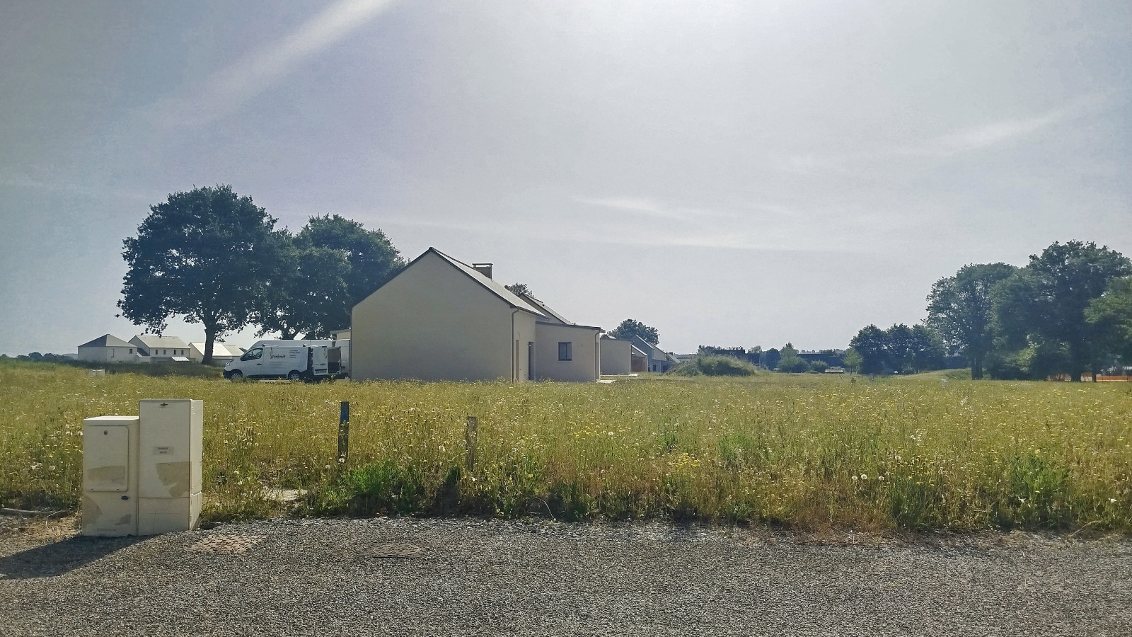 Terrain constructible de 372m2 à Saint-Thurial