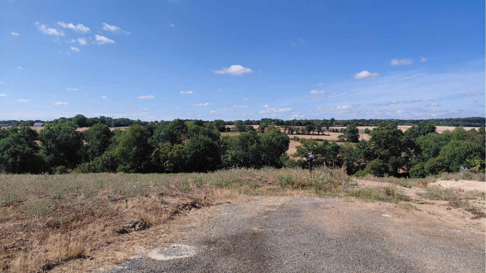 Terrain constructible de 250m2 à Domagné