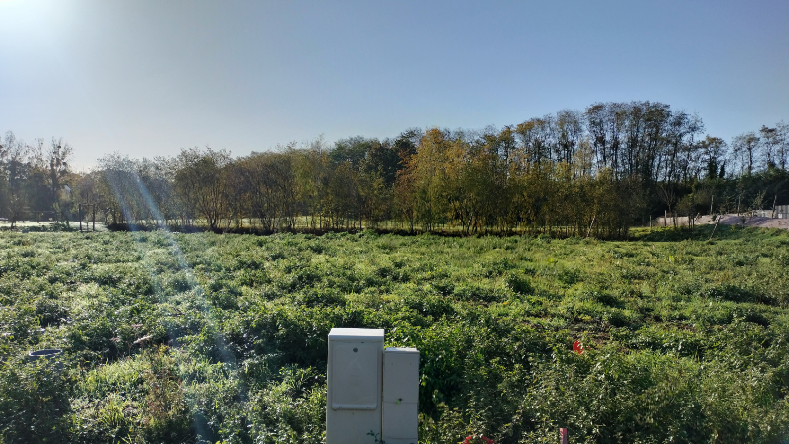 Terrain constructible de 314m2 à Lassy
