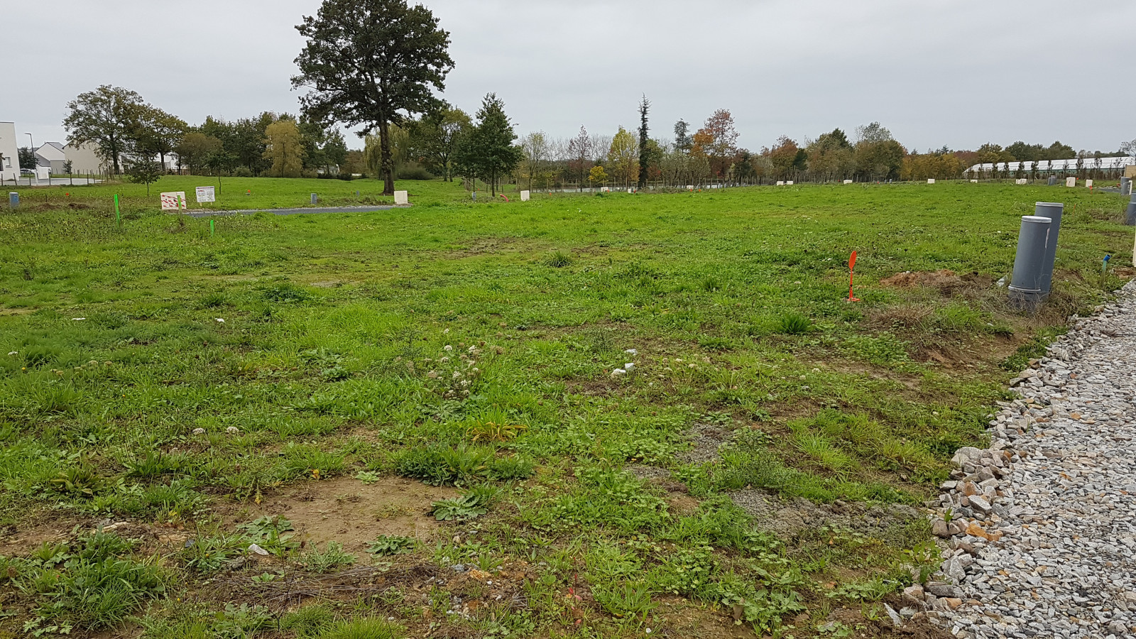 Terrain constructible de 582m2 à Vallet