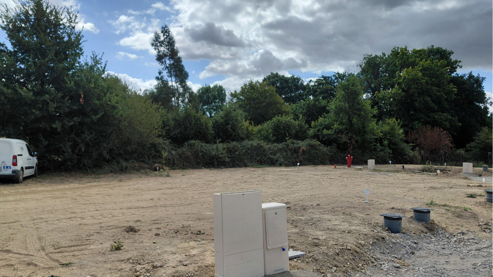 Terrain constructible de 569m2 à Martigné-Ferchaud