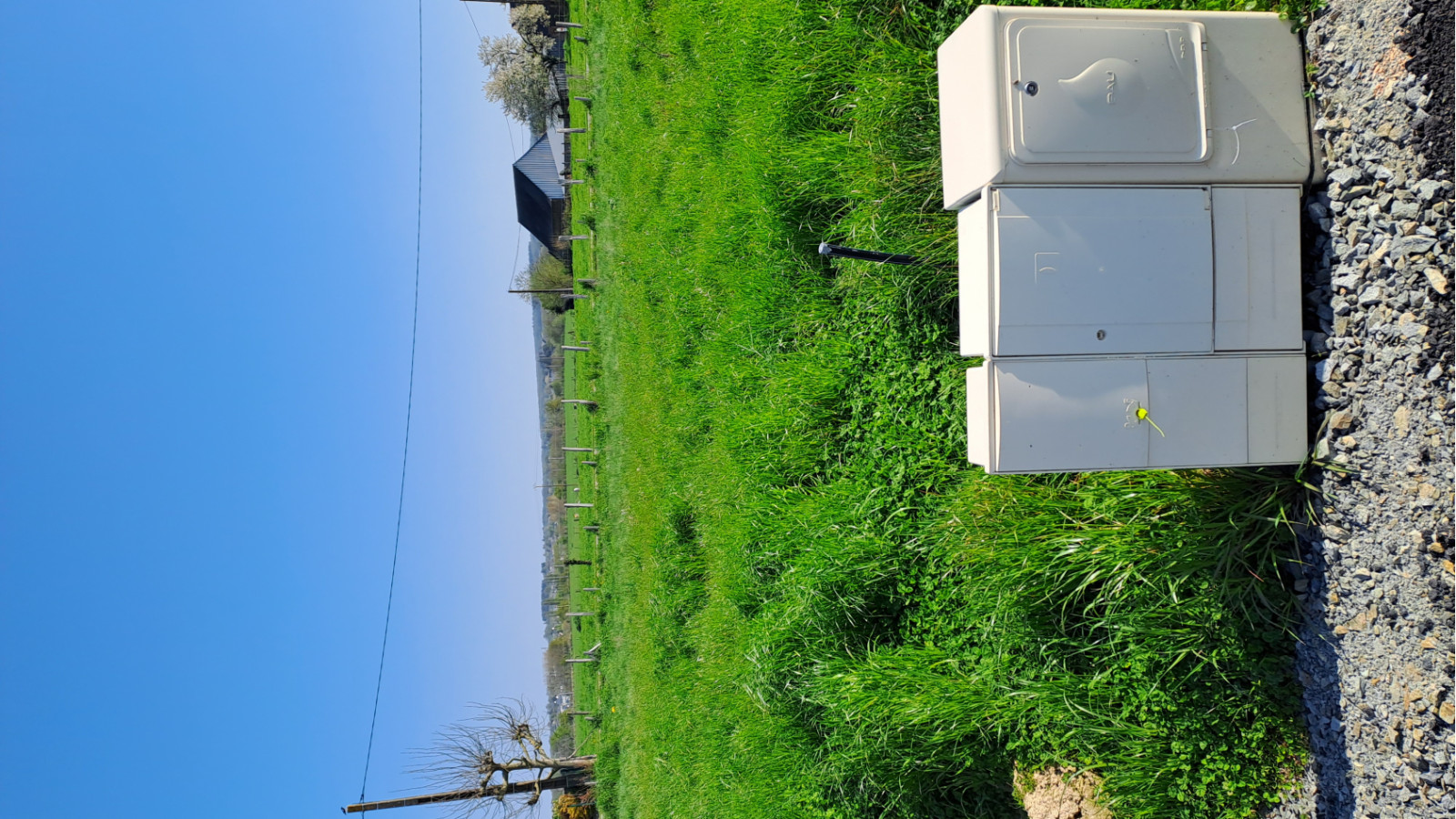 Terrain constructible de 719m2 à Lassy