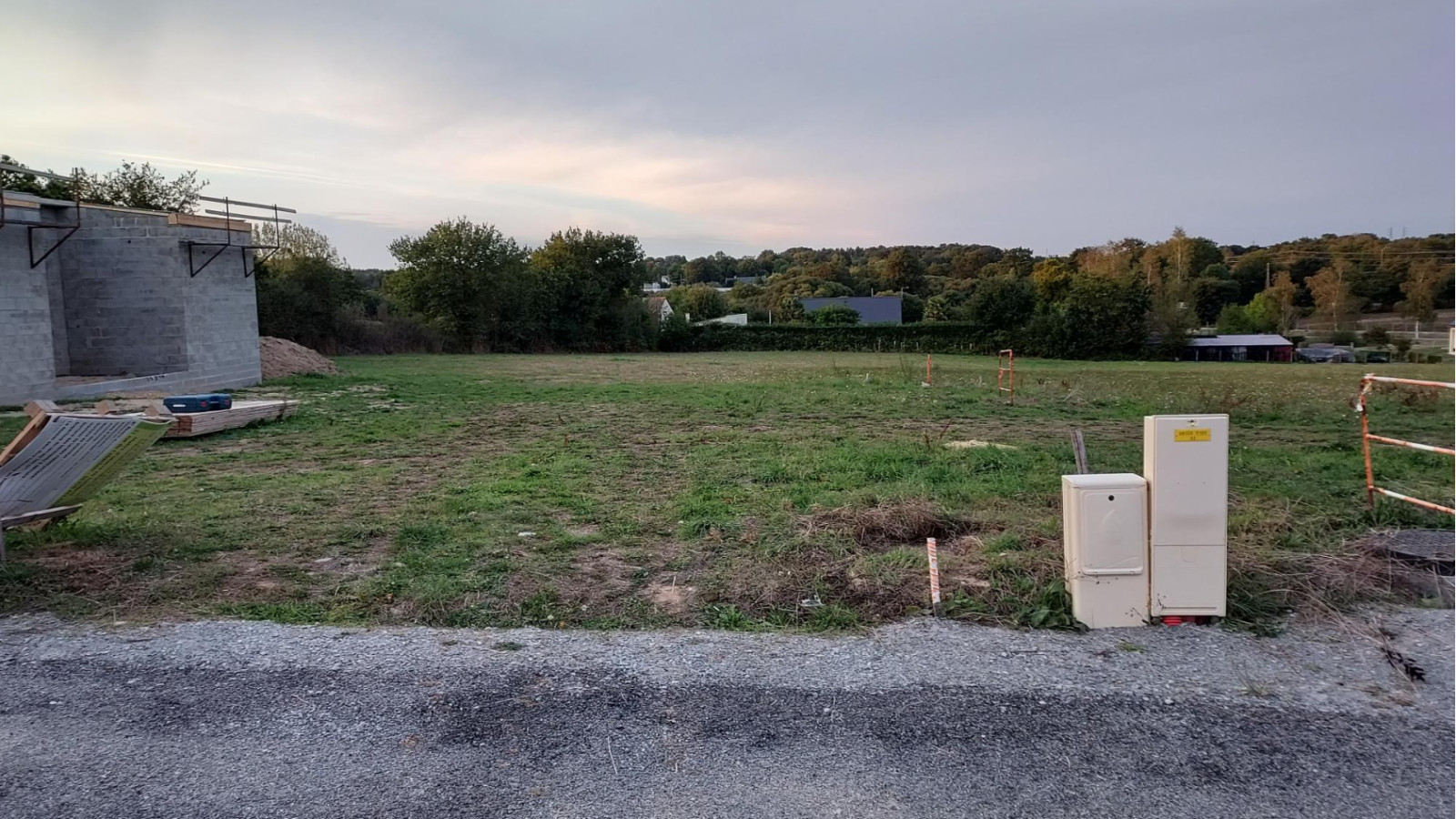 Terrain constructible de 283m2 à Guichen