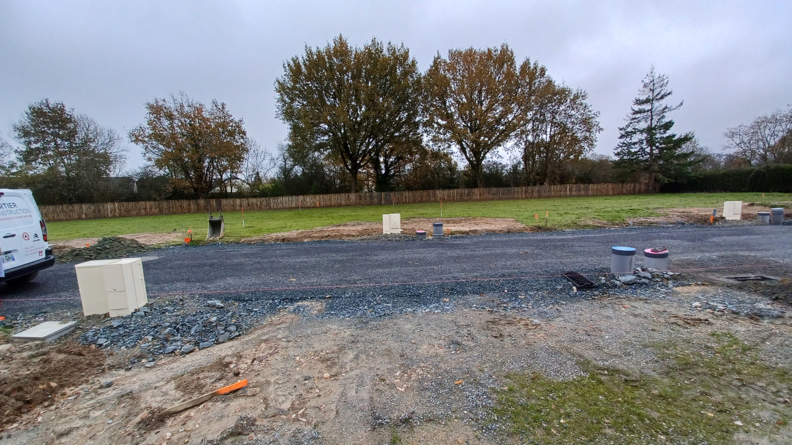 Terrain constructible de 250m2 à Domagné