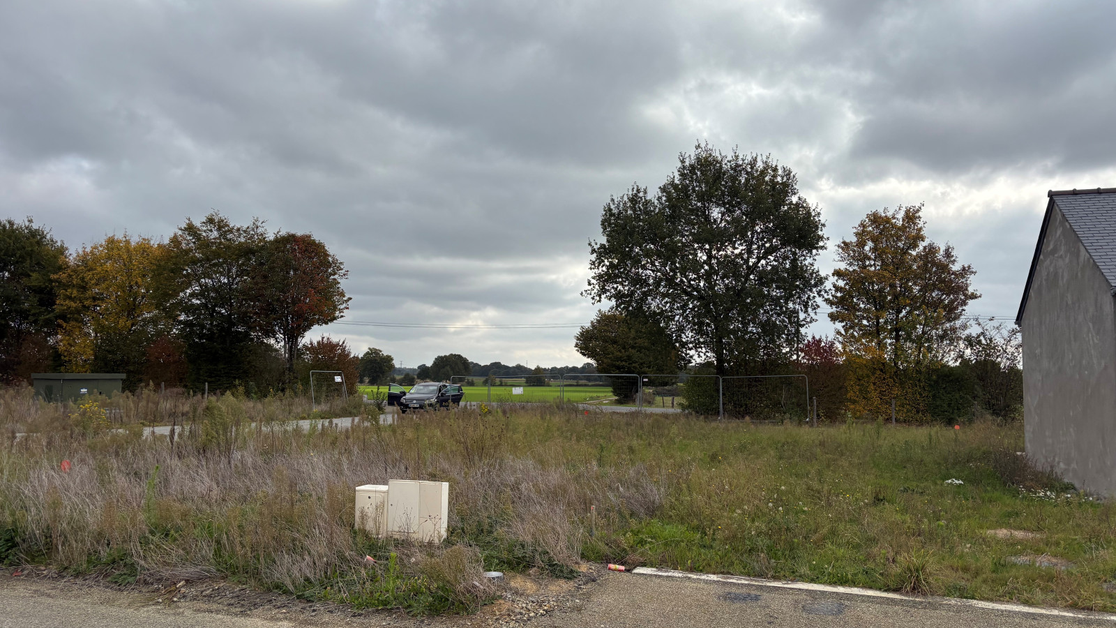 Terrain constructible de 399m2 à La Dominelais