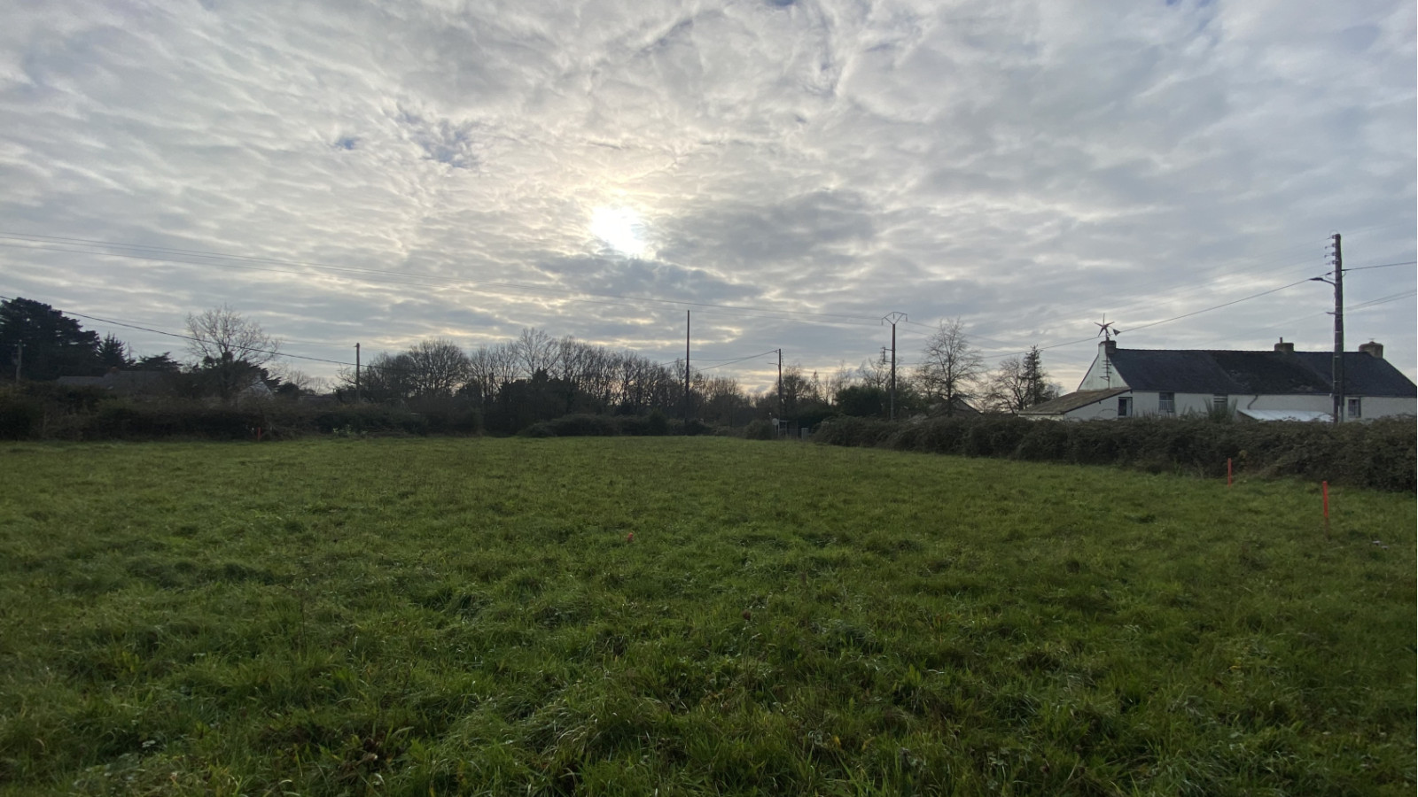 Terrain constructible de 650m2 à Missillac