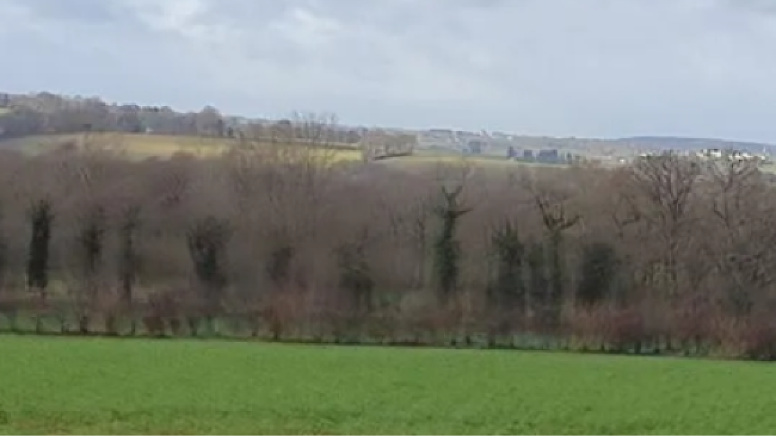 Terrain constructible de 448m2 à Tréméven