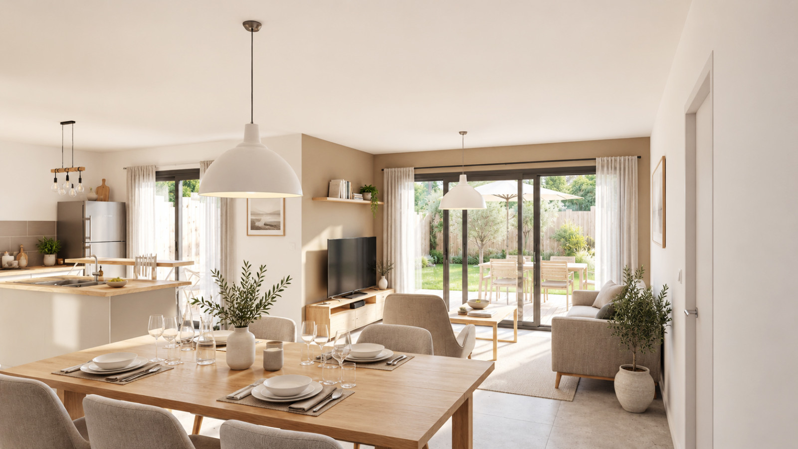 Maison neuve à Carnac avec 4 chambres sur terrain de 670m2 / image 6
