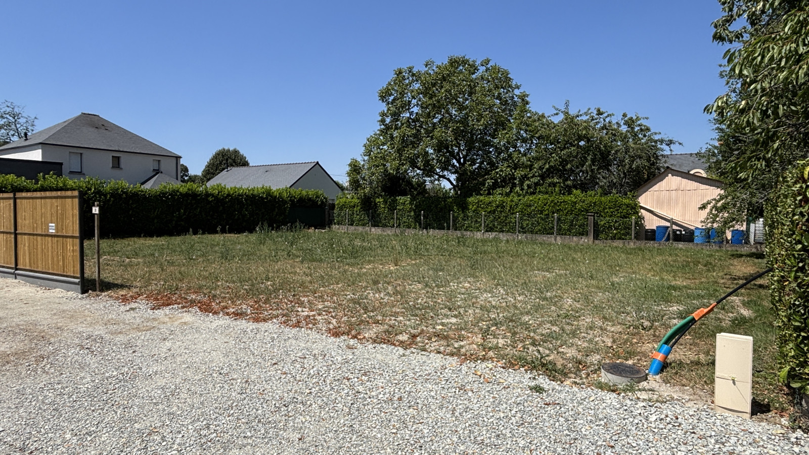 Terrain constructible de 428m2 à Vannes